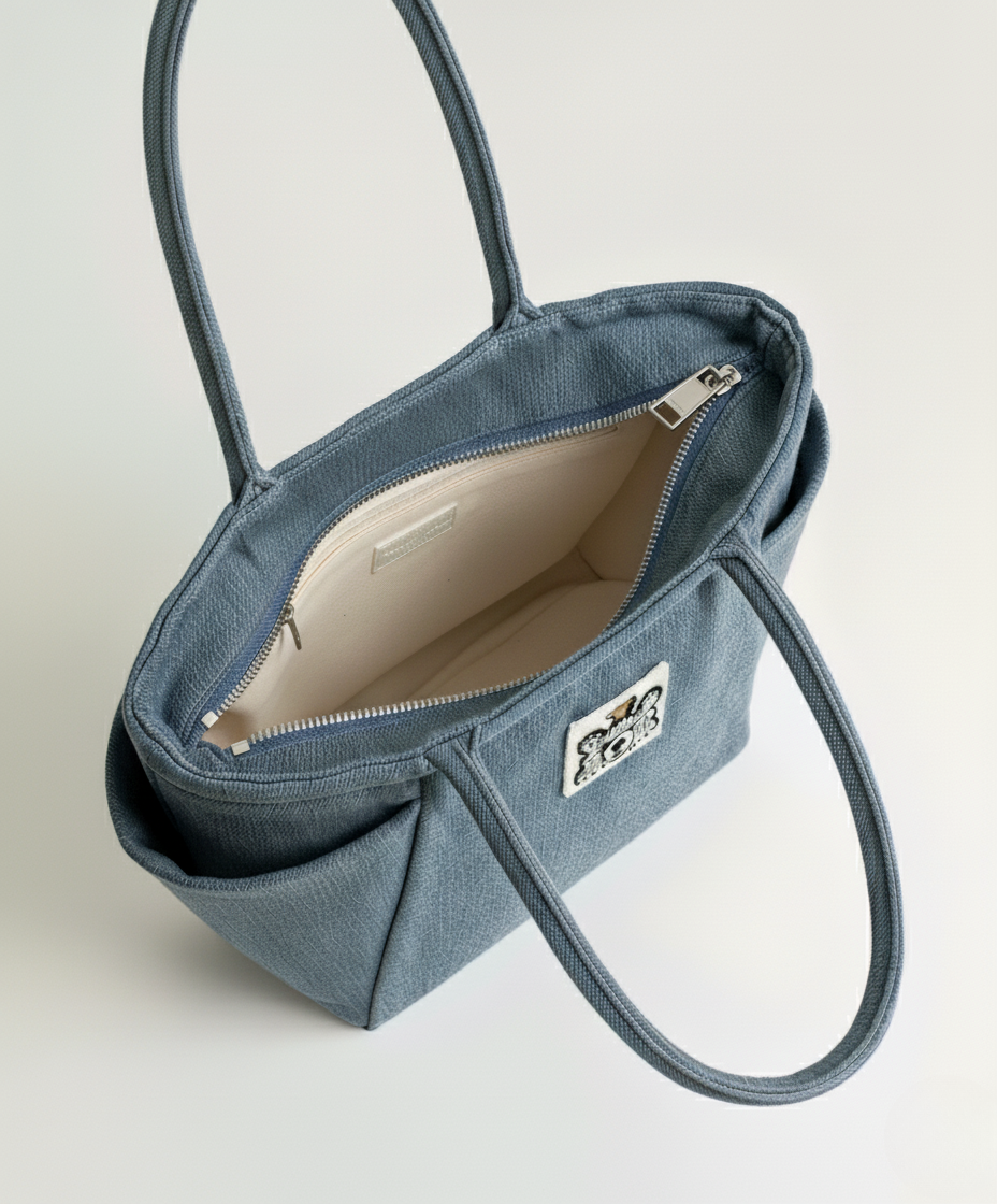 Denim Blu' - Tote Bag