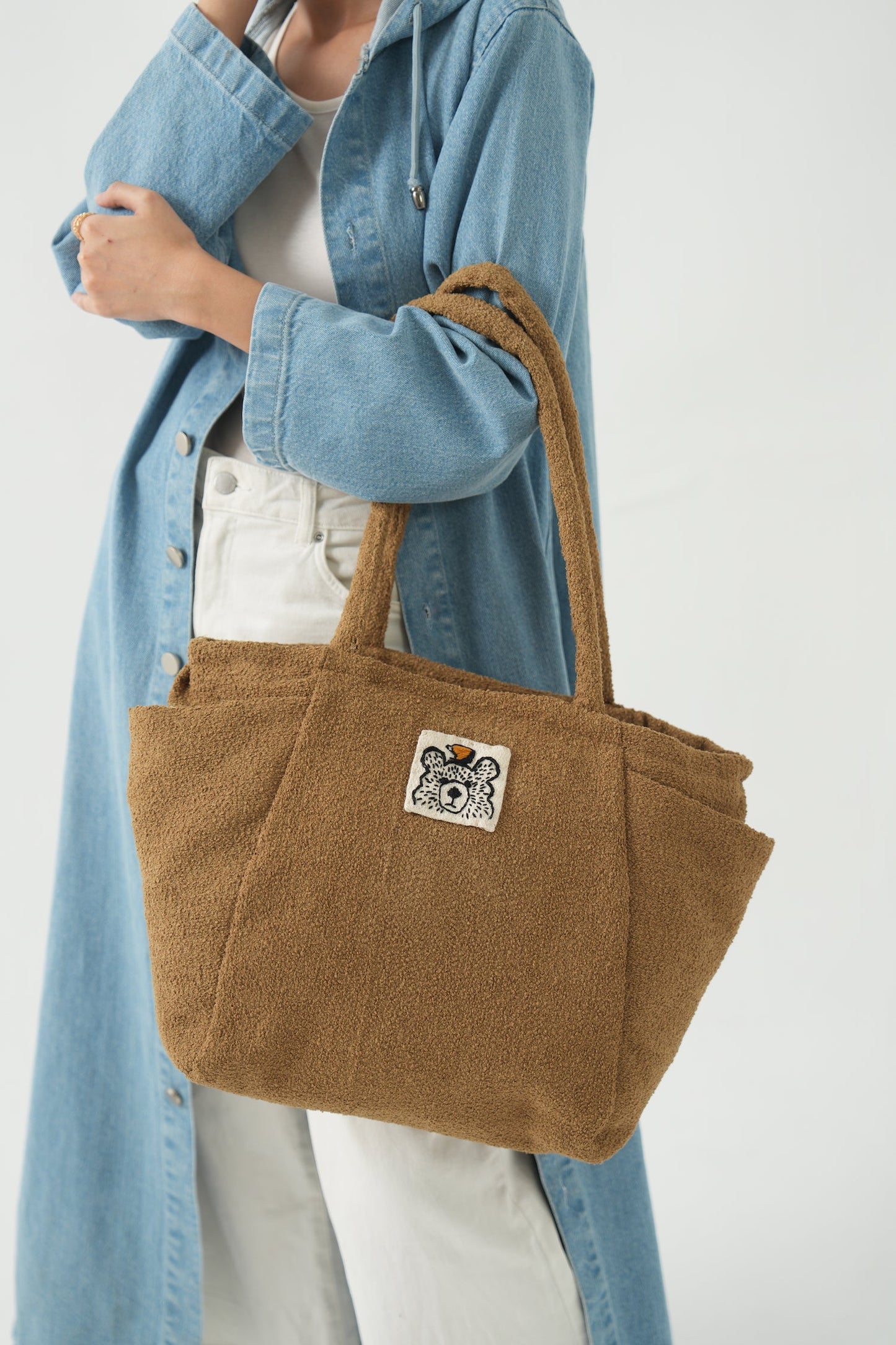 Safari Tan Brown - Tote Bag